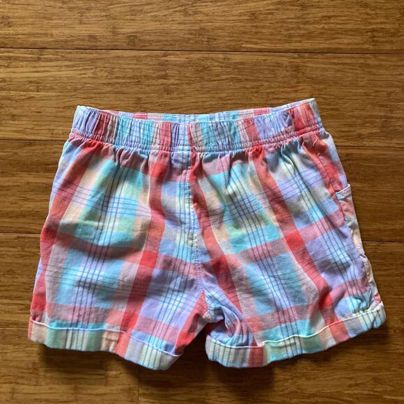 Wonder Nation Girls Plaid Pull On Shorts, Size L - Picture 2 of 5